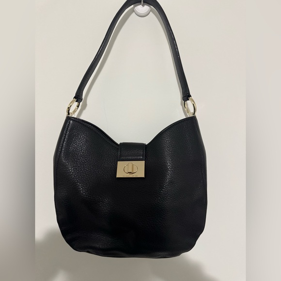 kate spade Handbags - Kate Spade Black Leather Shoulder Bag